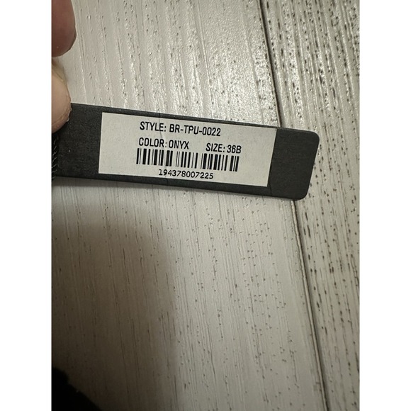 NWT SKIMS Fits Everybody T-shirt Push- Up Bra Sz 36B ONYX Black - Picture 5 of 5